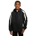 thumbnail image 1 of Sport-Tek Youth Fleece-Lined Colorblock Jacket. YST81, 1 of 1