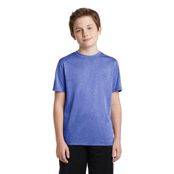 Sport-Tek Youth Heather Contender Tee