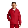 thumbnail image 1 of Sport-Tek Youth Hooded Raglan Jacket. YST73, 1 of 1