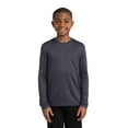 thumbnail image 1 of Sport-Tek Youth Long Sleeve PosiCharge Competitor Tee-L (Iron Grey), 1 of 5