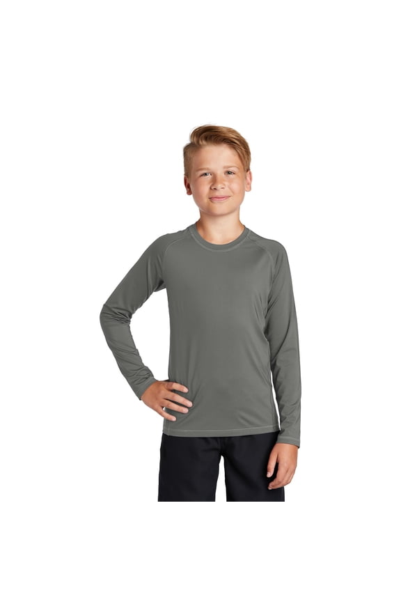 Youth Long Sleeve Rashguard Tee. Yst470ls