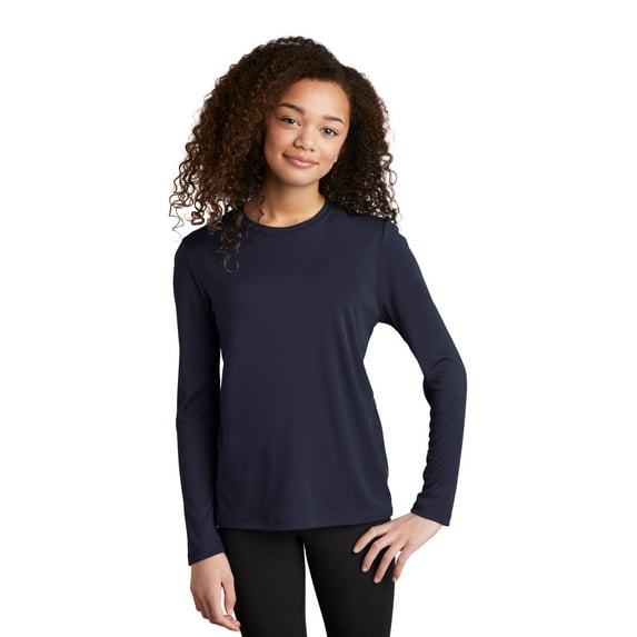 Sport-Tek Youth Posi-UV Pro Long Sleeve Tee. YST420LS