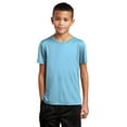 thumbnail image 1 of Sport-Tek Youth Posi-UV Pro Tee. YST420 L Light Blue, 1 of 4