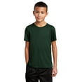 thumbnail image 1 of Sport-Tek  Youth Posi-UV Pro Tee. YST420 - S Forest Green, 1 of 4