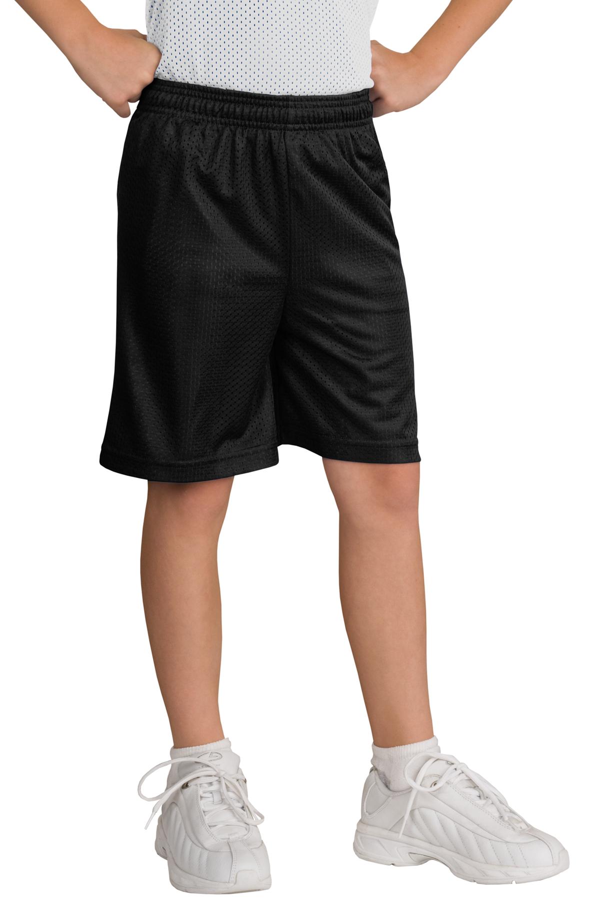 Sport-Tek Youth PosiCharge Classic Mesh Short
