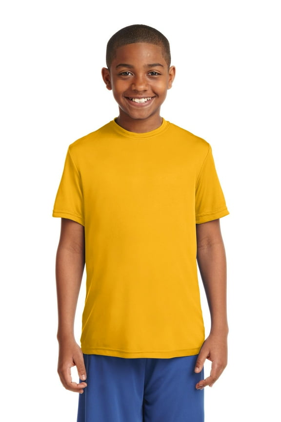 Youth PosiCharge Competitor Tee-L (Gold)