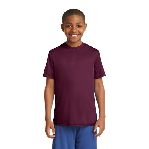 Sport-Tek Youth PosiCharge Competitor Tee-L (Maroon)