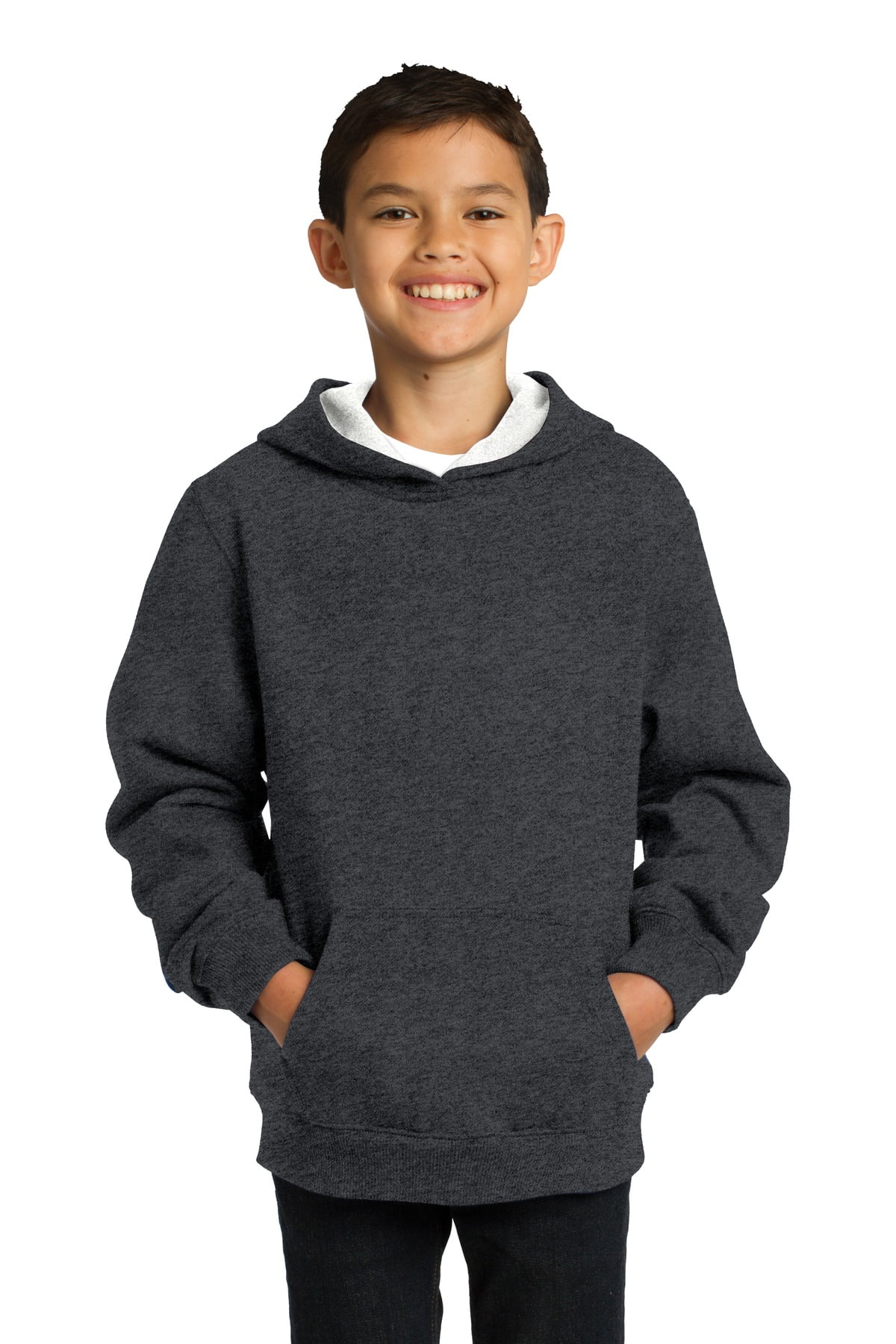 Sport-Tek Youth Pullover Hooded Sweatshirt - Walmart.com