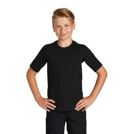 Sport-Tek Youth Rashguard T-Shirt - YST470