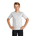 thumbnail image 1 of Sport-Tek  Youth Rashguard Tee. YST470 - XS White, 1 of 4