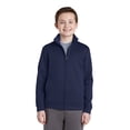 thumbnail image 1 of Sport-Tek Youth Sport-Wick Fleece Full-Zip Jacket. YST241, 1 of 3