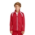 thumbnail image 1 of Sport-Tek Youth Tricot Track Jacket. YST90, 1 of 6