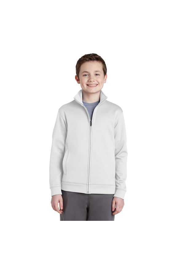 YST241 Youth Sport-Wick Fleece Full-Zip Jacket