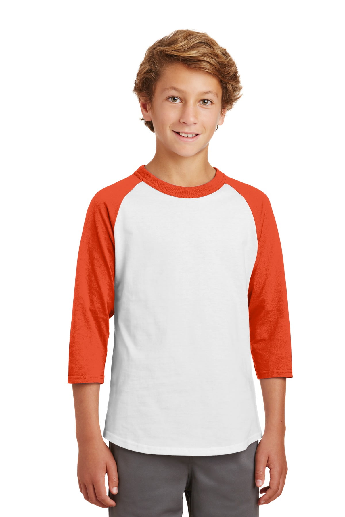 Shop Youth Raglan Shirts in Bright Colors for Casual and Fun Styles