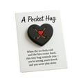 thumbnail image 1 of Sport-Themed Pocket Hug Heart with Greeting Cards, Pocket Hug Token Bulk for Friends Colleagues Friendship Relationship Exchange Cards Presents (Hockey), 1 of 2