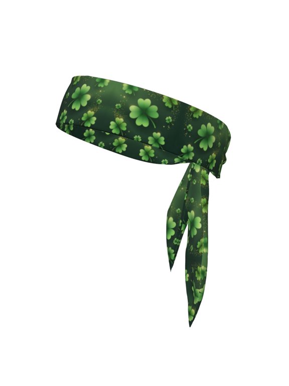 Sport Tie Headbands Head Tie For Men Women St Patrick'S Day Pattern Soccer Basketball Halloween Head Ties