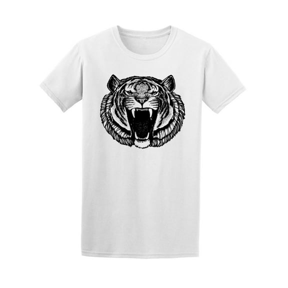 Sport Tiger Tattoo Logo T-Shirt Men -Image by Shutterstock, Male Medium
