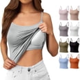 thumbnail image 1 of Sport Tops for Women Sleeveless Summer Athletic Tank Tops Scoop Neck T-Shirt Running Yoga Active Shirts Lightweight Gym Clothes, 1 of 5