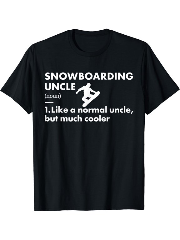 Sport Uncle Definition Snowboarding T T-Shirt
