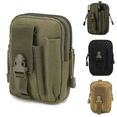thumbnail image 1 of Sport Waist Bags, YITUMU Nylon Compact Bag Sport Bag, Waterproof Fanny Pack with Multiple Pockets for Gadget Utility Mobile Phone Camping Hiking and Travel, Green, 1 of 8