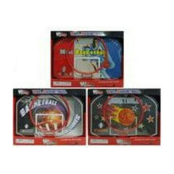 Sport Wall Basketball Set with Ball & Pump 19.5" (12 Units Included)