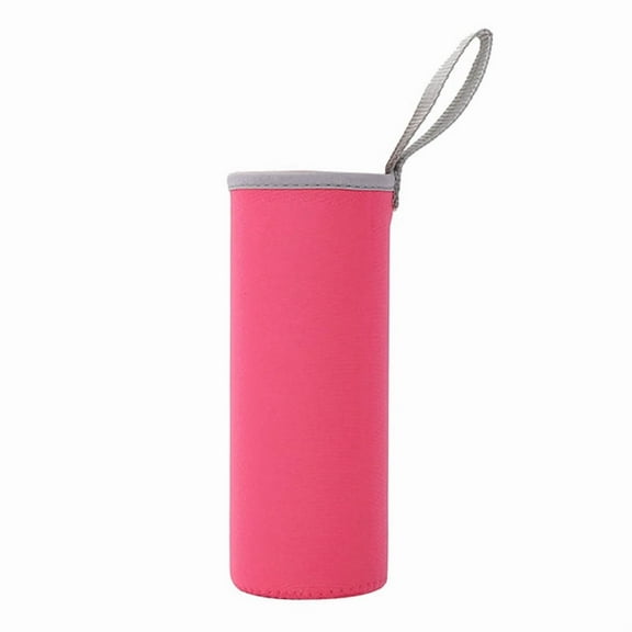 Sport Water Bottle Cover Case Insulated Bag Thermos Cup Pouch Portable Vacuum Glass Cup Set Sport Camping Accessorie 550ML