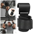 thumbnail image 1 of Sport Weight Lifting Hooks Heavy Duty Lifting Wrist Straps Hand Grip Support For Pull Ups Weightlifting Hooks Gym Gloves Easy To Use, 1 of 7