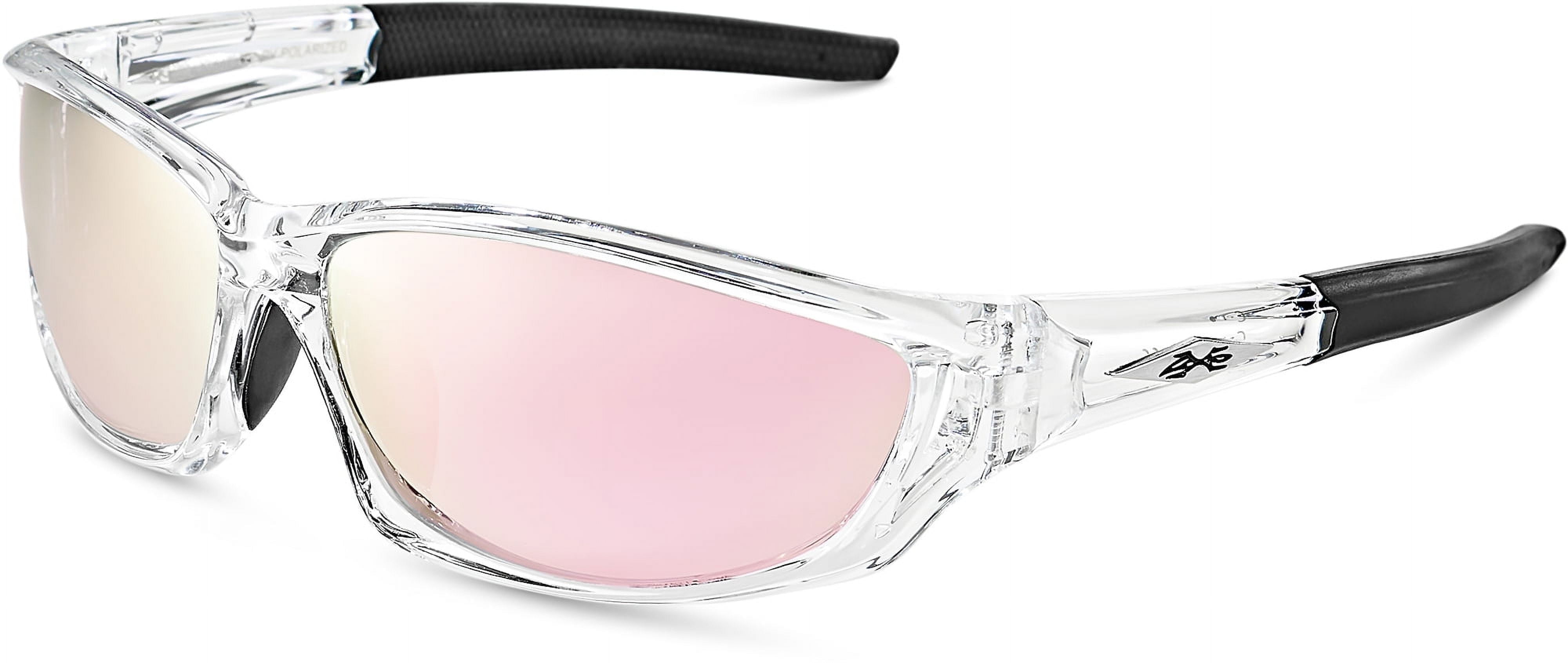 Sport Wrap Around Polarized Sunglasses for Men Women Running