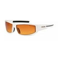 thumbnail image 1 of Sport Wrap Hd Night Driving Vision Hd Sunglasses Yellow High Definition Glasses, 1 of 3