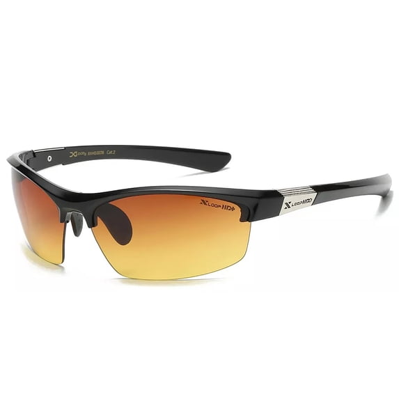 Sport Wrap Hd Night Driving Vision Sunglasses Yellow High Definition Glasse