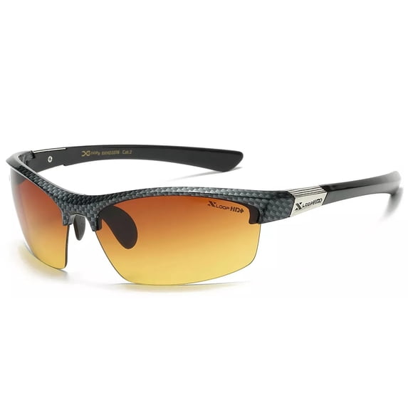 Sport Wrap Hd Night Driving Vision Sunglasses Yellow High Definition Glasse