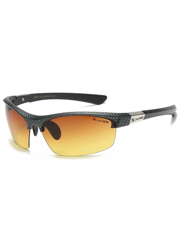 Sport Wrap Hd Night Driving Vision Sunglasses Yellow High Definition Glasse
