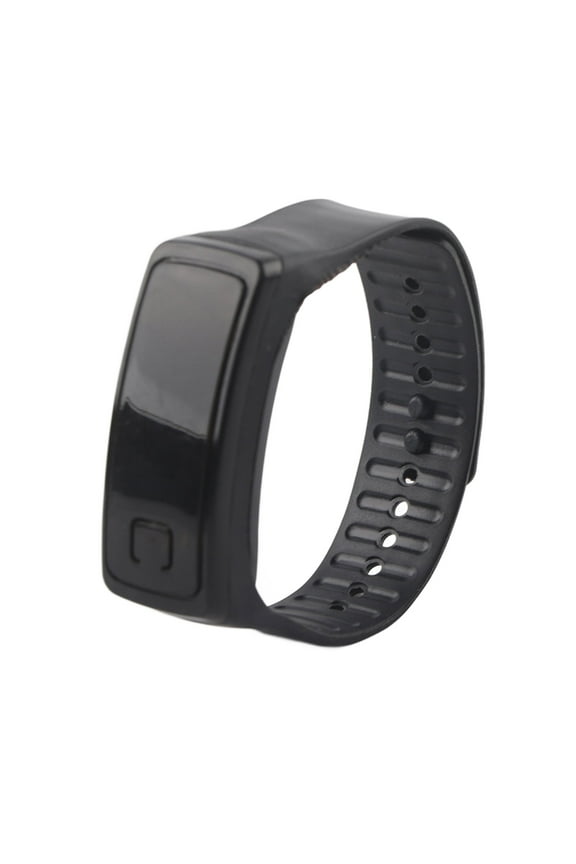 Sport Wristwatch with 12 Hour Dial, LED Electronic Display Sports Watch Men Women Electronic Display Wristwatch for Outdoor Indoor Running Climbing Fishing Black