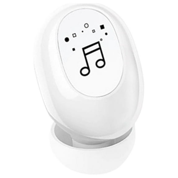 Sport X20 by Ruroz, True-Wireless Workout Earbuds, Rotatable and Extendable Ear Hooks, Noise Cancelling, Deep Bass, IP68 Waterproof, Sweatproof, Dustproof, 48H Play, Sport Earbuds for Gym(White)