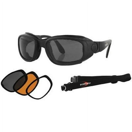 Sport and Street Convertible, Black Frame, 3 Lenses
