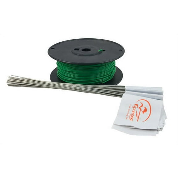SportDOG Brand Wire & Flag Kit for In-Ground Fence Systems - Wire, Flags, Wire Connectors, and Splice Capsules