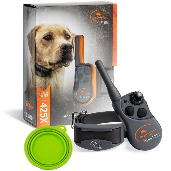 SportDOG FieldTrainer Waterproof e-Collar with Tone, Vibration & Shock Modes for Large Dogs, Black