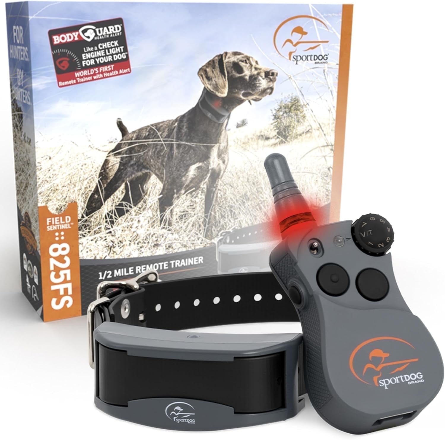 SportDog FS-825 FieldSentinel 825 Remote Training Collar Health Alert