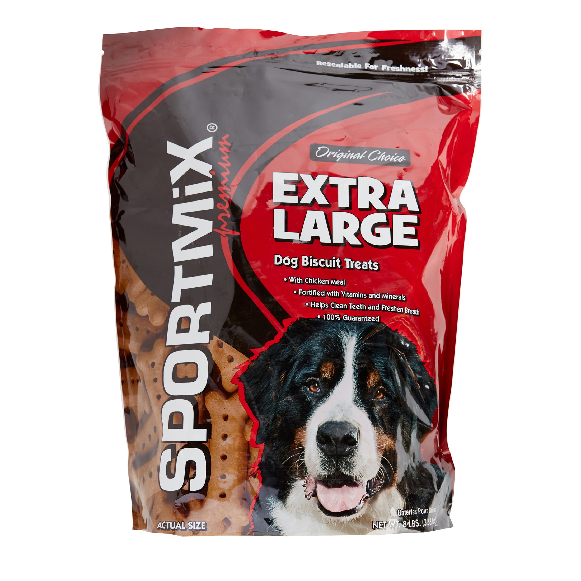 SportMiX Original Choice Extra Large Dog Treats, 8 Lb