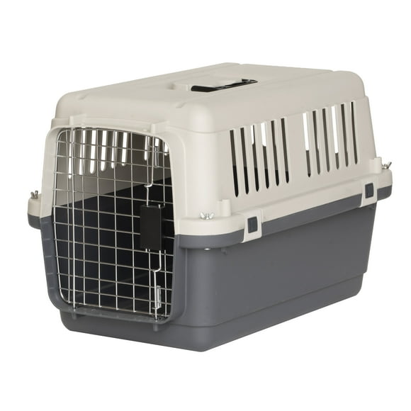 SportPet Designs Airline Approved Plastic Dog Kennel with Wheels, Small