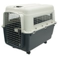 thumbnail image 1 of SportPet Designs Airline Approved Plastic Dog Kennel with Wheels, X-Large, 1 of 13