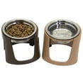 thumbnail image 1 of SportPet Designs Stainless Steel Bowls with Stands, 1 of 8