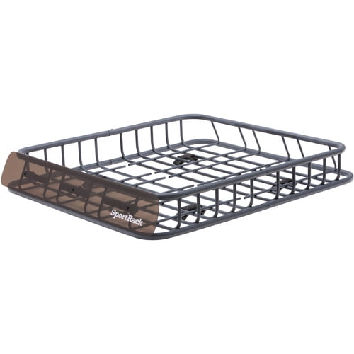 SportRack RoofMounted Cargo Basket, Granite Gray
