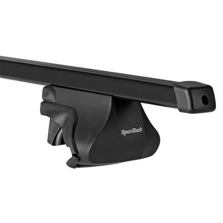 SportRack SR1098 Complete Raised Rail Roof Rack System - Small Fits select: 2008-2016 NISSAN ROGUE, 2013-2017 MAZDA CX-5