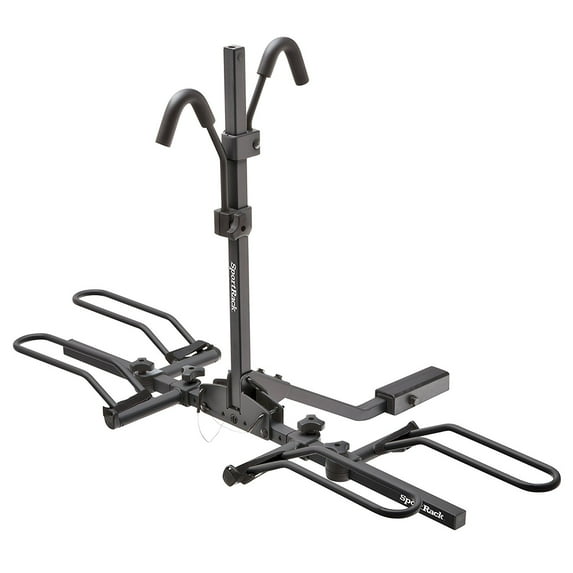 SportRack by Thule Crest 2 Non-Locking Hitch Mounted Rack, Black