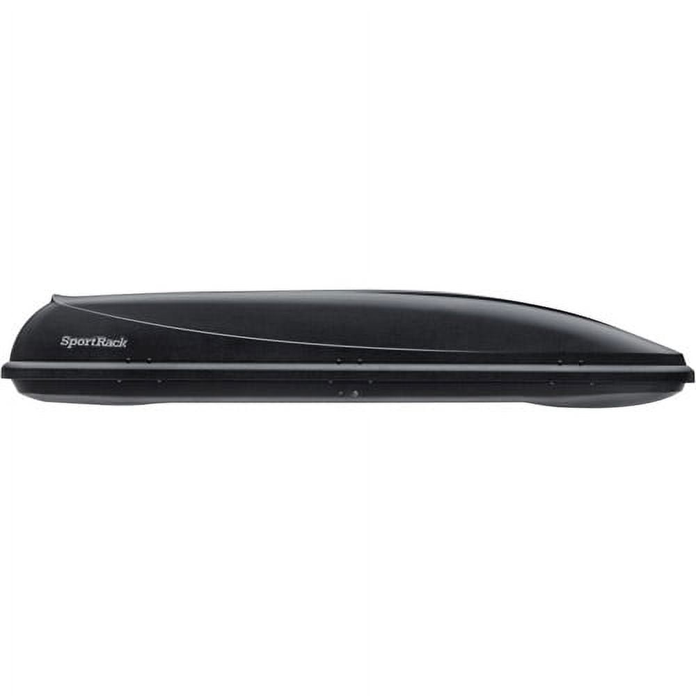 Black 11 cu. ft. ABS Plastic Roof-Mount Cargo Box