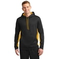 thumbnail image 1 of SportWick Fleece Colorblock Hooded Pullover, 1 of 2