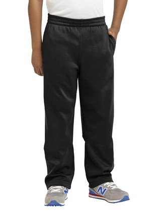 Tek Gear Men's XL Open Bottom Black Track Pant Relaxed Pockets