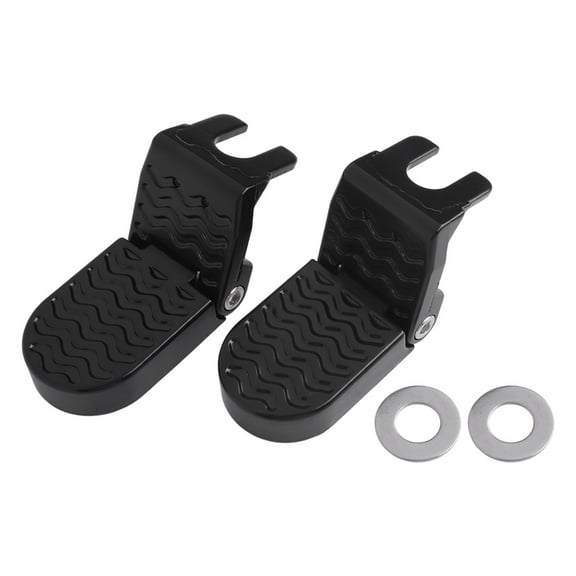 Sportact Bicycle Accessories,2× ebike Motorcycle Electric bike Folding Rear Passenger Footrest Pedal Pegs