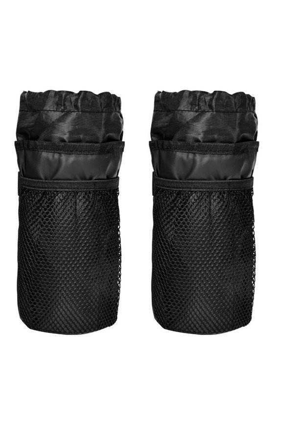 Bicycle Accessories,2Pcs Bike Handlebar Stem Bag Water Bottle Bicycle Bag Mesh Pocket Fastener Tape,Bicycle Accessories for Adult Bikes